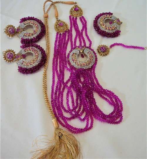 An Absolutely Stunning Set of Indian Style Wedding Jewelry