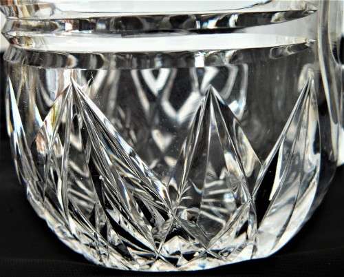 A Beautiful Crystal Milk Jug