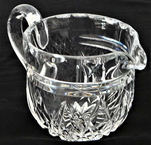 A Beautiful Crystal Milk Jug