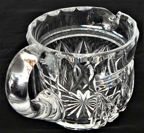 A Beautiful Crystal Milk Jug