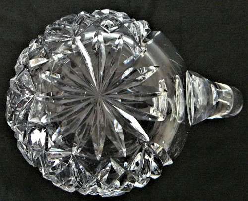 A Beautiful Crystal Milk Jug