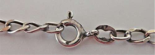 A Superb Sterling Silver Necklace Chain