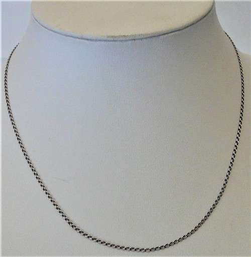A Delicate Sterling Silver Necklace Chain
