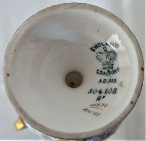 A Small Vintage Coalport Urn