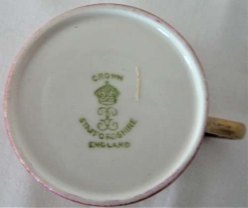 An Antique Coffee Cup by Crown Staffordshire