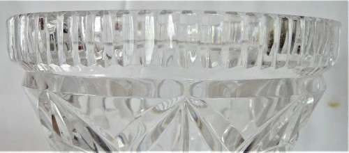 A Beautiful Large Cut Glass Crystal Vase