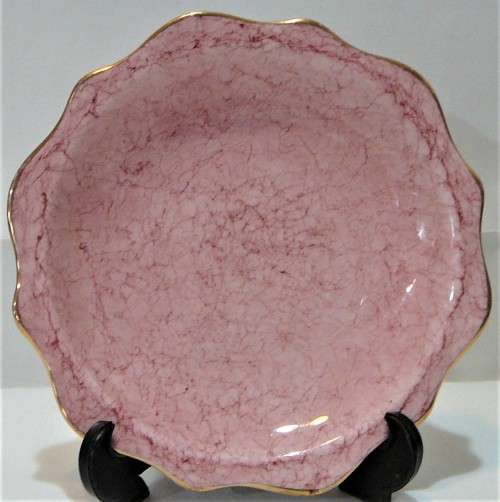 A Very Pretty Gold Trimmed Royal Albert Trinket Dish Gossamer