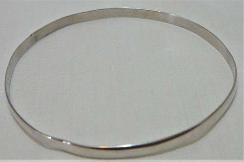 A Sterling Silver Bangle