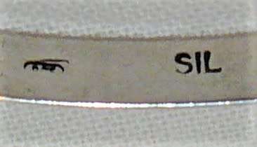 A Sterling Silver Bangle
