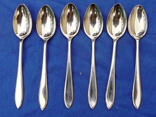 Set of 6 EPNS Teaspoons