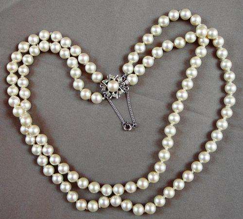 Pearl (Simulated) Necklace