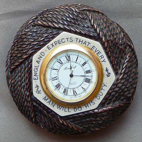 Unusual Rope Knot Clock