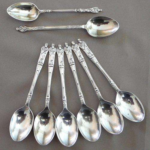 Silver Plated Apostle Spoons