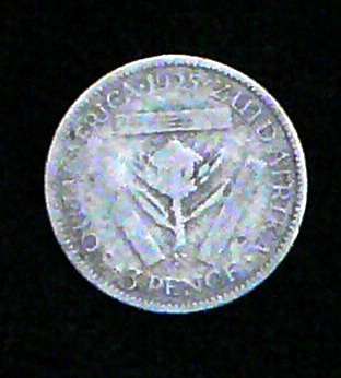 RARE 1925 PROTEA Three Pence