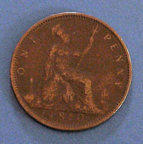 1880 British One Penny