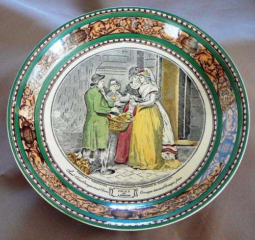 Adams Plate "Cries of London" "Sweet China Oranges"