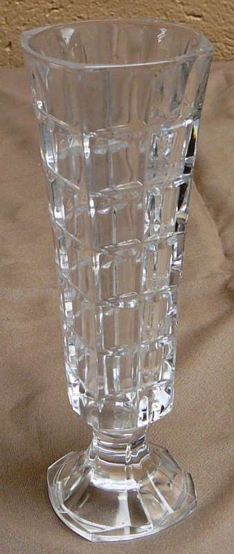 Clear Glass Bud Vase