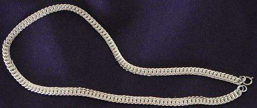 Silver Coloured Chain Necklace