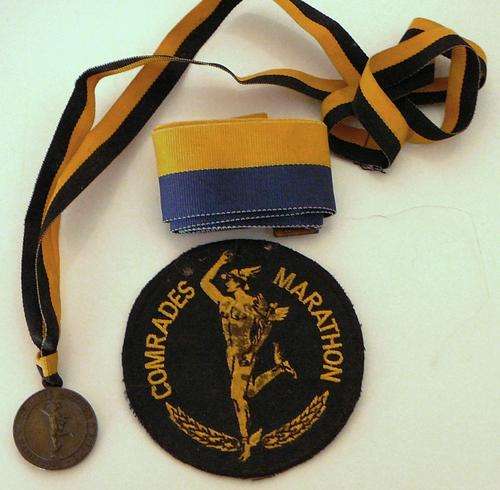 Comrades Marathon 1990 Medal and Patch