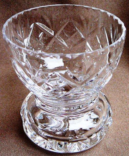 Small Cut Crystal Vase
