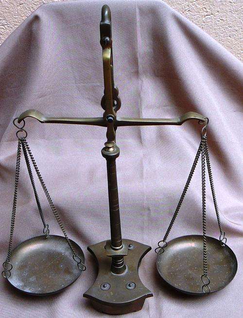 Brass Hanging Scale