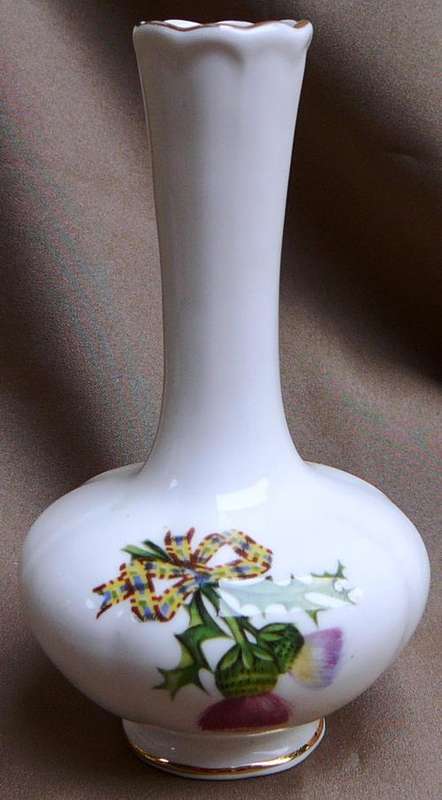 Fine Bone China Specimen Vase by Royale