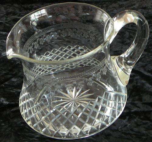 Stunning Crystal Water Jug