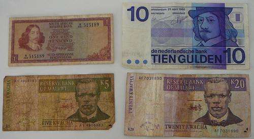 4 Old Bank Notes for the Beginner