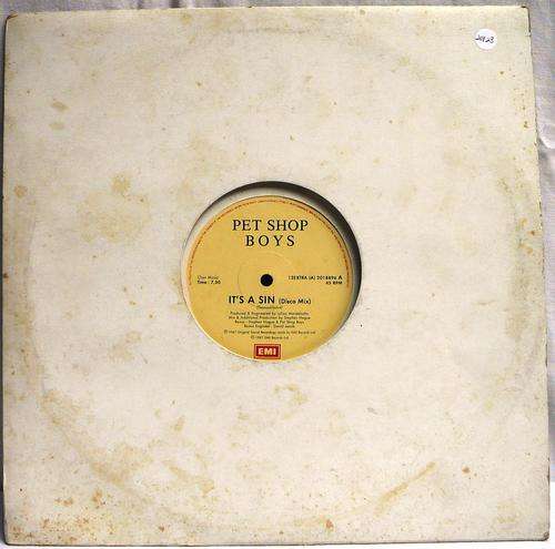 LP  - Pet Shop Boys - It's A Sin (Disco Mix)