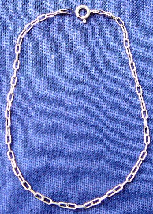 Silver Chain Bracelet Italy