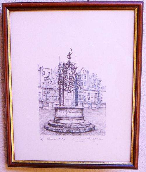Original Framed Pencil Sketch