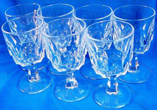 7 Wine Glasses by Arcoroc