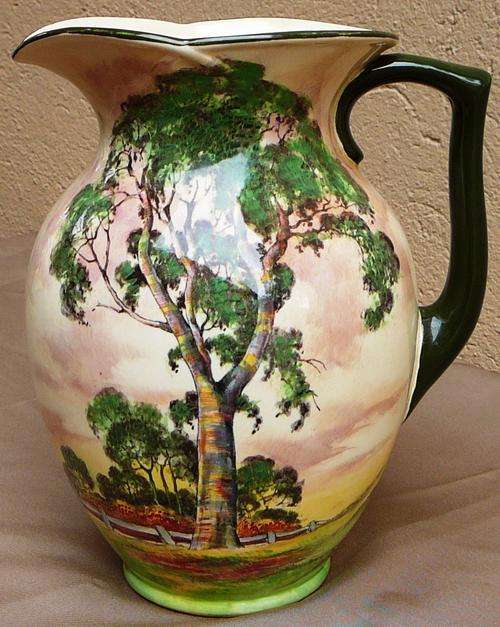 Stunning Royal Doulton Water Pitcher GUM TREES 'A'