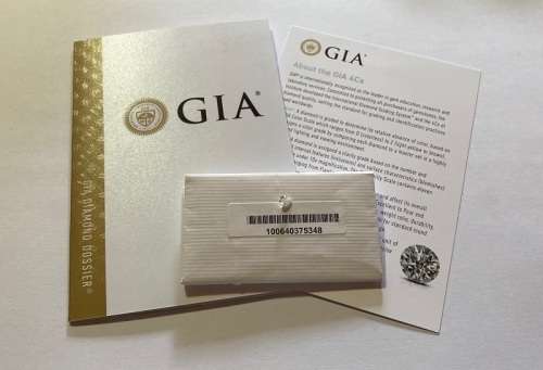 0.38CT NATURAL LOOSE DIAMOND [GIA CERTIFIED] OVAL