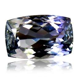 1.25CT TANZANITE [HKD CERTIFIED] CUSHION BLUE VIOLET, VVS Value: R8'650.00