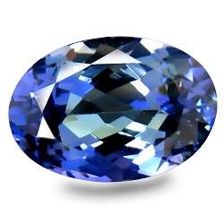 3.31CT TANZANITE [HKD CERTIFIED] OVAL INTENSE BLUE VIOLET, VVS Value: R30'250.00