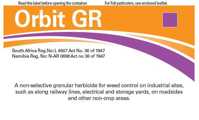 Orbit GR (Non-Selective Granular Herbicide) - 25KG