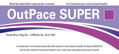 Outpace Super (Non-Selective Seasonal Control) - 5 liter