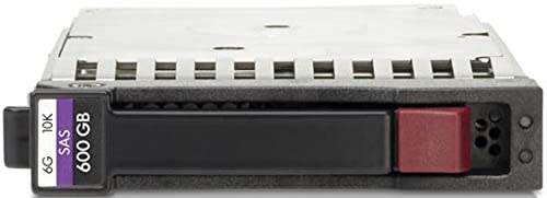 HP 600GB 6G SAS 10K RPM SFF 2.5-Inch SC Enterprise Hard Drive