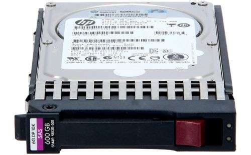 HP 600GB 6G SAS 10K RPM SFF 2.5-Inch SC Enterprise Hard Drive