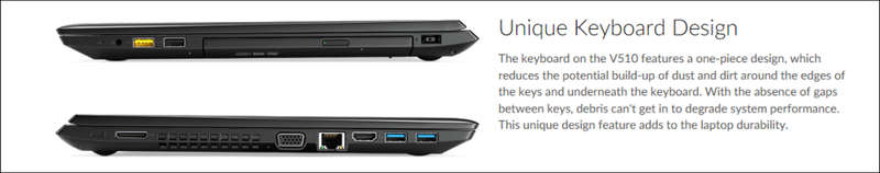 ***BUSINESS LEGACY***LENOVO IDEAPAD V510-15IKB  I5-7TH GEN***8GB DDR4***1000GB HDD***