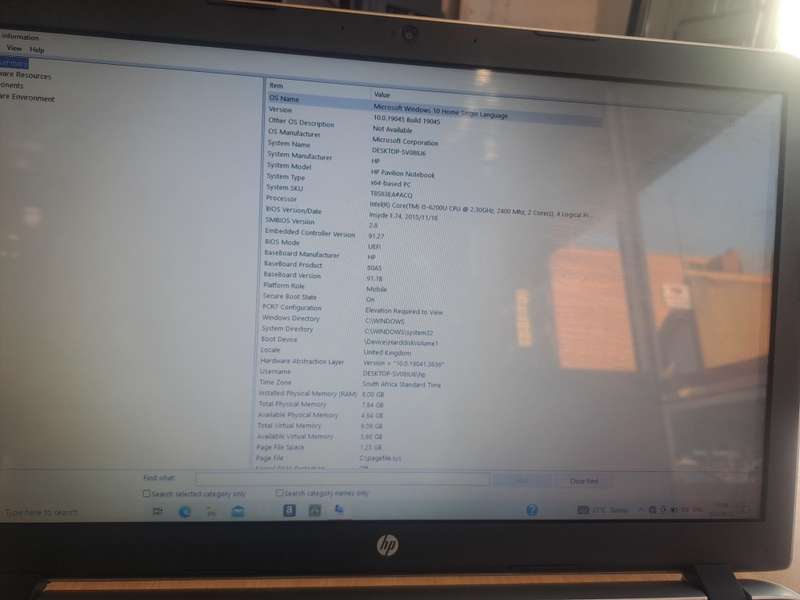HP Pavillion  i5 laptop - Big 17` screen - Good Condition