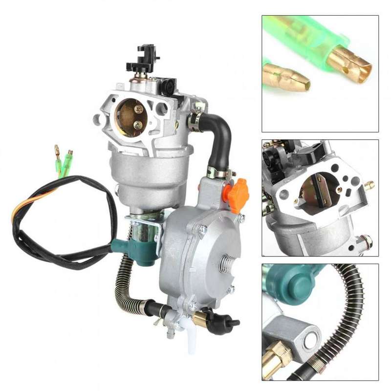 GENERATOR CONVERSION KIT GX-390 DUAL-FUEL MANUAL CHOKE CARBURETTOR (LPG/CNG, PETROL) for 4.5-8KW