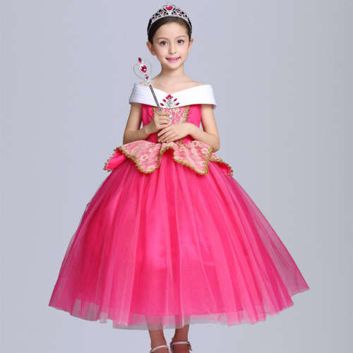 Sleeping Beauty / Aurora deluxe dress - Age 4-5