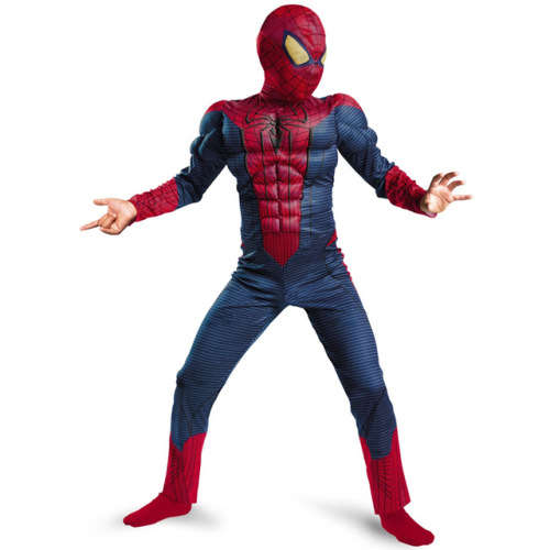 Spiderman Muscles costume Age 7-8