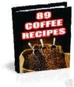RECIPES FOR COFFEE LOVERS (FREE DELIVERY)