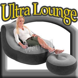 Inflatable Deluxe Lounger WIth Ottoman - Relax in Style!!