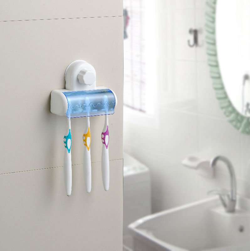 Toothbrush Holder With Sunction Cup