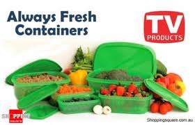 Always fresh Containers - NO MORE STALE FOOD