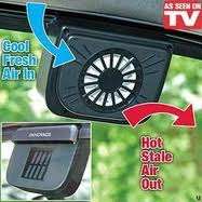 Auto Cool Solar-Powered Ventilation System- AS SEEN ON TV!!!